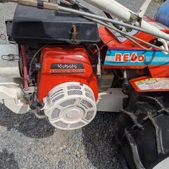 鹿児島発　クボタ二条刈りガソリンエンジンバインダーRE６０の画像