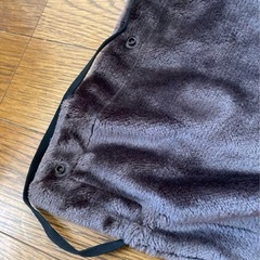 [無印良品] 　新品未使用 洗えるUSBブランケット ライトブラウンの画像