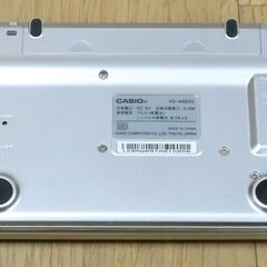 CASIO（カシオ）XD-A6600　EX-word　横15㎝×縦11㎝　電子辞書　中古品の画像