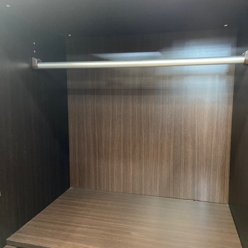 ニトリ ワードローブ 2枚扉 ブラウン