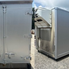 No.936 保冷バン 4t  アルミ 箱 バイク 倉庫 トラック コンテナ 米 保管庫 物置 DIYの画像