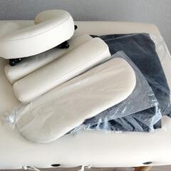 折り畳みベッド＋椅子＋サイドテーブルお譲りしますの画像