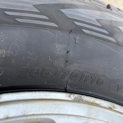 265/70r16 スタッドレスヨコハマタイヤ　ice GUARD G075 タイヤ製造年　2023年製の画像