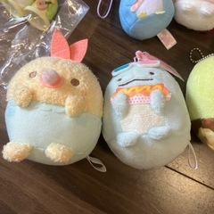 すみっこぐらし　ぬいぐるみキーホルダーの画像