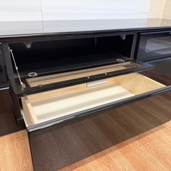 テレビボード　ブラック　テレビ　インテリア　家具の画像