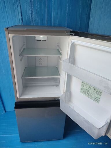 早い者勝ち！美品☆2021年☆2ドア冷蔵庫☆126L☆配達致します