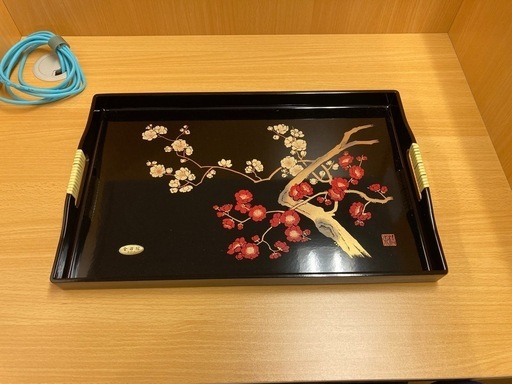 【新品未使用】本蒔絵漆器　お盆 美術工芸本蒔絵漆器お盆 (mC大阪天満橋) 天満橋の食器《その他