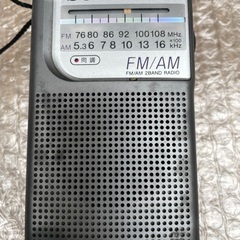 SONY小型ラジオの画像