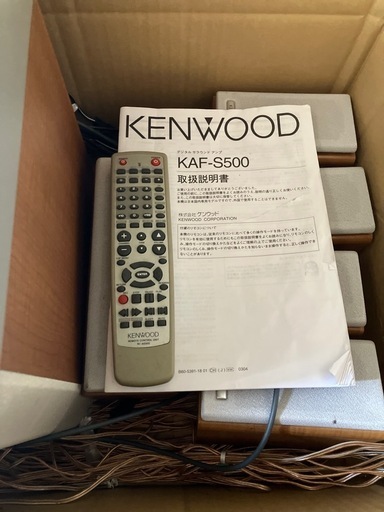 KENWOOD KAF-S500 サラウンドシステムコンポアンプ (ティモジー) 大在