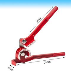 ハンドパイプベンダー 3in1 チューブベンダー 6ｍｍ 8ｍｍ 10ｍｍ サイズに対応 手動式 パイプ曲げ 工具の画像
