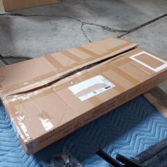 651fk Amazonベーシック ハンガーラック 洋服ラック 頑丈 キャスター付き長さ1.82×高さ1.52m ブラック  y082003fkの画像