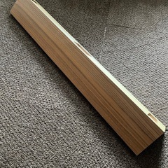 【無料】無印良品　壁に付けられる家具棚 ウォールナット（88cm）の画像