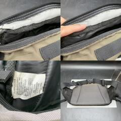 G373 CLIMBING ボディバッグ オリーブグリーン　クライミング メンズ レディース 反射テープ付き 多機能 大容量　※メッシュ一部破れありの画像