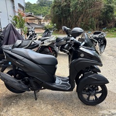 【YAMAHA トリシティ155 側車付き登録　トライク　普通免許　スペーサ付きの画像