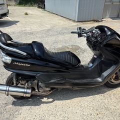 【YAMAHA マジェスティ】SG03 実働　ブラック　の画像