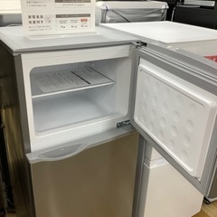 【トレファク　ラパーク岸和田店】2ドア冷蔵庫　SHARP 2022年製　128L 直冷式　クリーニング済の画像