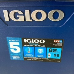 未使用品　IGLOO クーラーボックスの画像