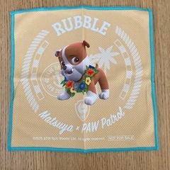 新品未使用　松屋　パウパトロール　ひんやりタオル　2枚セット　ステッカーの画像