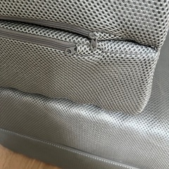 【直接お渡し】NITORI   ニトリ ソファになるマットレス　シングル　グレーの画像