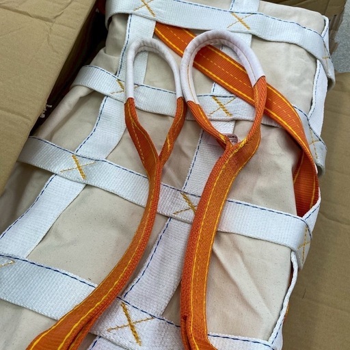 098【美品】コンドーテック ポリエスターモッコ 1800m 使用荷重3t シート張り 054KPAS