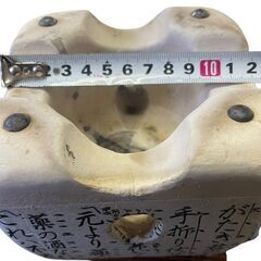 ※現状販売※在庫16台あり 一人用七輪 炭火コンロ 木台付き 和風 七輪 珪藻土 角型 業務用 卓上コンロの画像