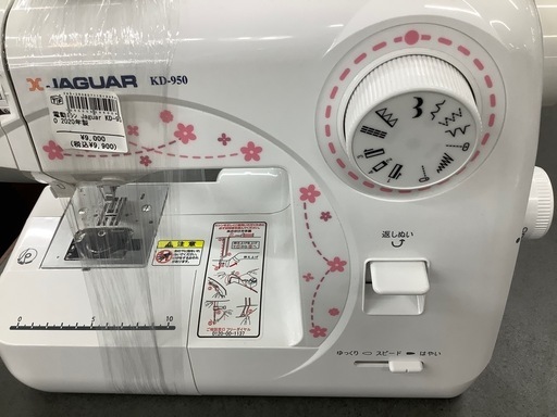 【トレファク　ラパーク岸和田店】電動ミシン　Jaguar 2020年製　家庭用