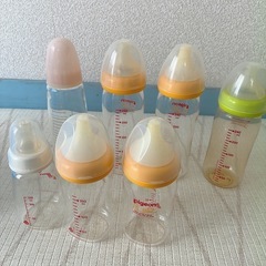 哺乳瓶、消毒セット　スポンジ付きの画像