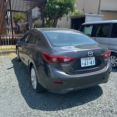 マツダアクセラ　事故現状車　ディーゼルターボの画像