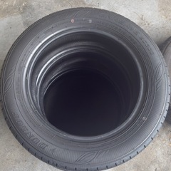 【中古】155/65r14 軽四夏タイヤ 4本セット　の画像