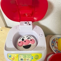 アンパンマン　炊飯器　和食セット　おままごとの画像