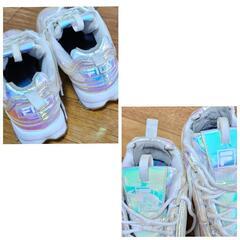 FILA☆F06070775ディスラプター2 IRI イリディセント / ホワイト【レディース スニーカー FILA フィラの画像