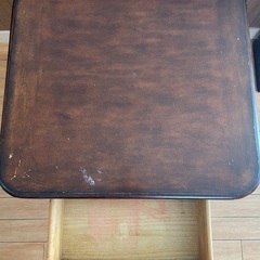 アンティーク家具　アシュリー　引き出し付きエンドテーブルの画像