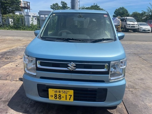スズキ ワゴンR 平成30年式 水色 軽自動車 走行108,000km