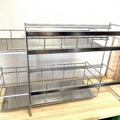KEYUCA ケユカ arrots ステンレス スライドラックの画像