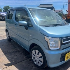 スズキ ワゴンR 平成30年式 水色 軽自動車 走行108,000kmの画像