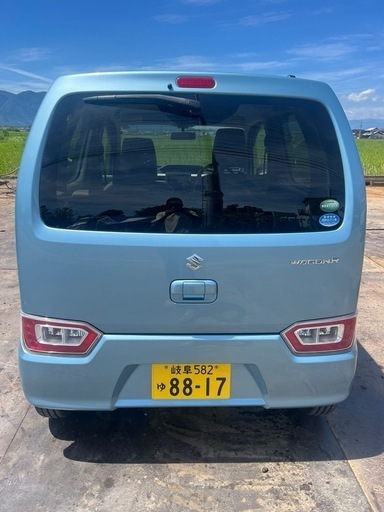 スズキ ワゴンR 平成30年式 水色 軽自動車 走行108,000km