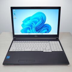 2022年製 ノートパソコン 富士通 LIFEBOOK A5511/HX Core i5-1135G7 Iris Xe Graphics 16GB SSD 256GB 【高性能・高コスパ・保証あり・全国発送】の画像