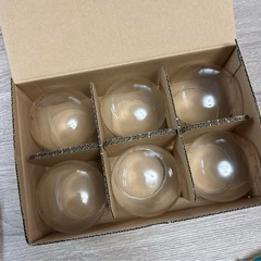 メルシャン　完熟あらごし梅酒　梅まっこいロックグラス6個☆新品未使用の画像