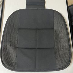 ボンフォーム (BONFORM) シングルクッション 竹炭プレーン ヒップ型 ブラック 45×45cm 5340-43-08の画像