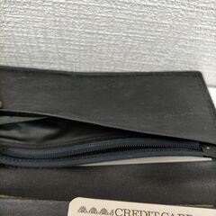 【新品未使用】サヌイ織物　博多織　献上長財布　黒　赤　250820-7Y　の画像
