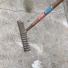 14爪 レーキ クワ 農作業の画像
