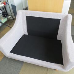 unico　2人掛け ソファ JOYL (ジョイル) カバーリングソファ 幅127㎝ グレー系 ウニコ ファブリック 布製 札幌 北20条店の画像