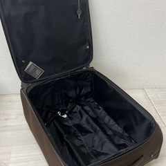【中古品】エミネント オレゴン2 キャリーケース 4輪 ソフトキャリーバッグ ブラウン EMINENT RF4 旅行バッグ カバンの画像