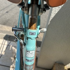 【商談中】子供用　26インチ　自転車　6段変速付きの画像