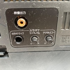 Panasonic CDラジオカラオケの画像