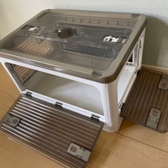 【中古】折りたたみできる収納BOX Sサイズ：44.5×31.5×26cmの画像