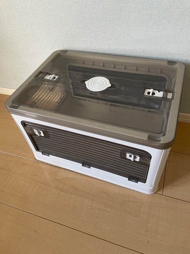 中古】折りたたみできる収納BOX Sサイズ：44.5×31.5×26cm (きょ