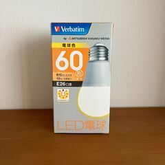 三菱 バーベイタム LED電球 60W形 E26口金 型番：LDA10L-G/V3の画像