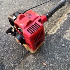 【無料で差し上げます】【ジャンク】日本製エンジン式刈払機【パーツ取りなど向け】の画像