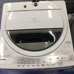 ★リユースのサカイ横浜南店★YM1377 TOSHIBA 洗濯機 AW-6G9(w) 6.0㎏ 21年製 動作確認／クリーニング済みの画像